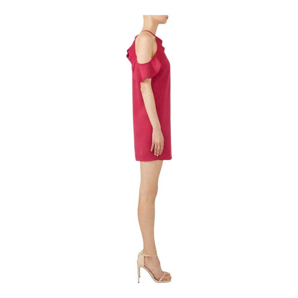 Cooper & Ella Raspberry Saga Off Shoulder Ruffle Dress - Picture 3 of 9